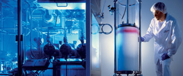 Man working in a laboratory