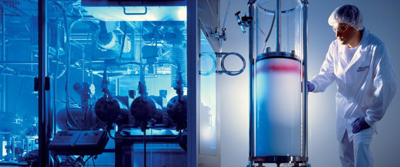 Man working in a laboratory