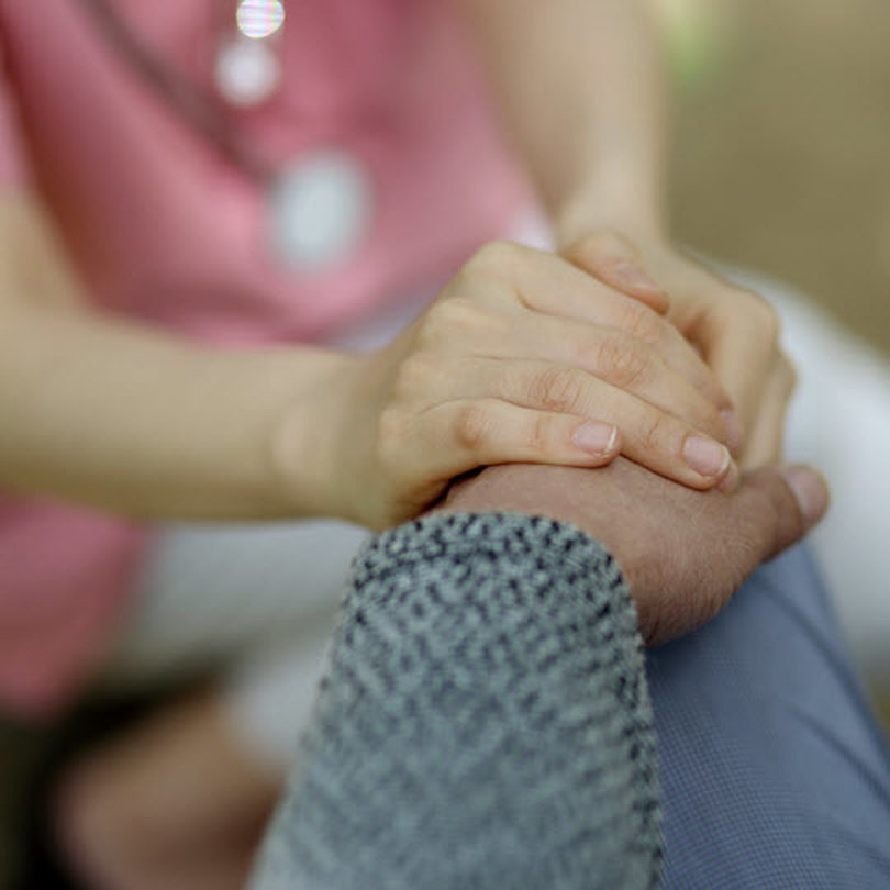 People holding hands