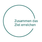 Zusammen das Ziel erreichen